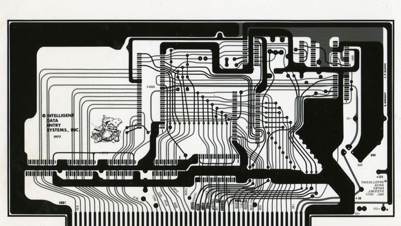 CPU board artwork