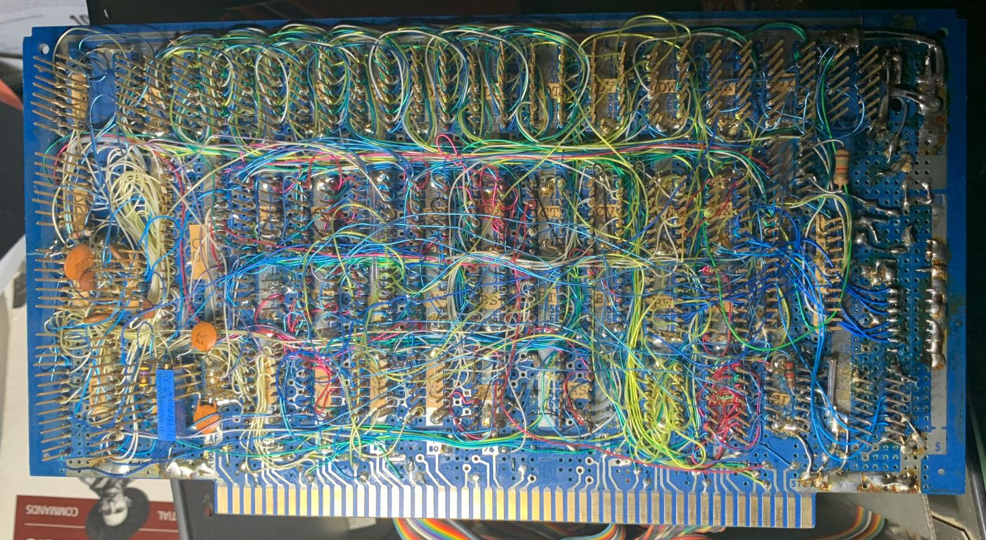 video and I/O board back