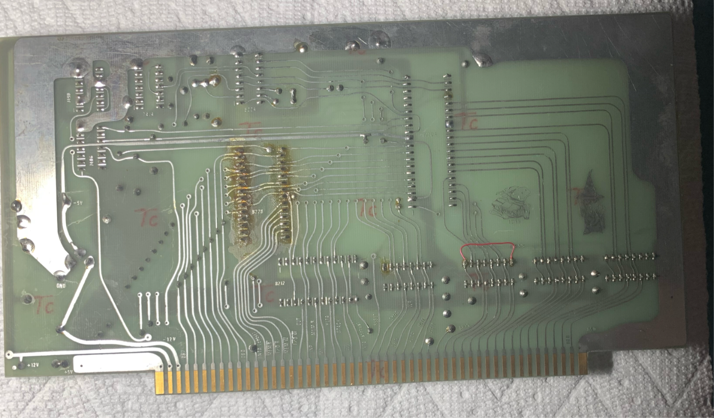 CPU Board back