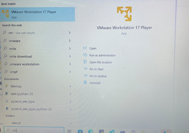 VMWARE Workstation Ready to Run on The PC 