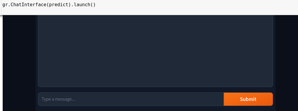 Starting the Gradio demo