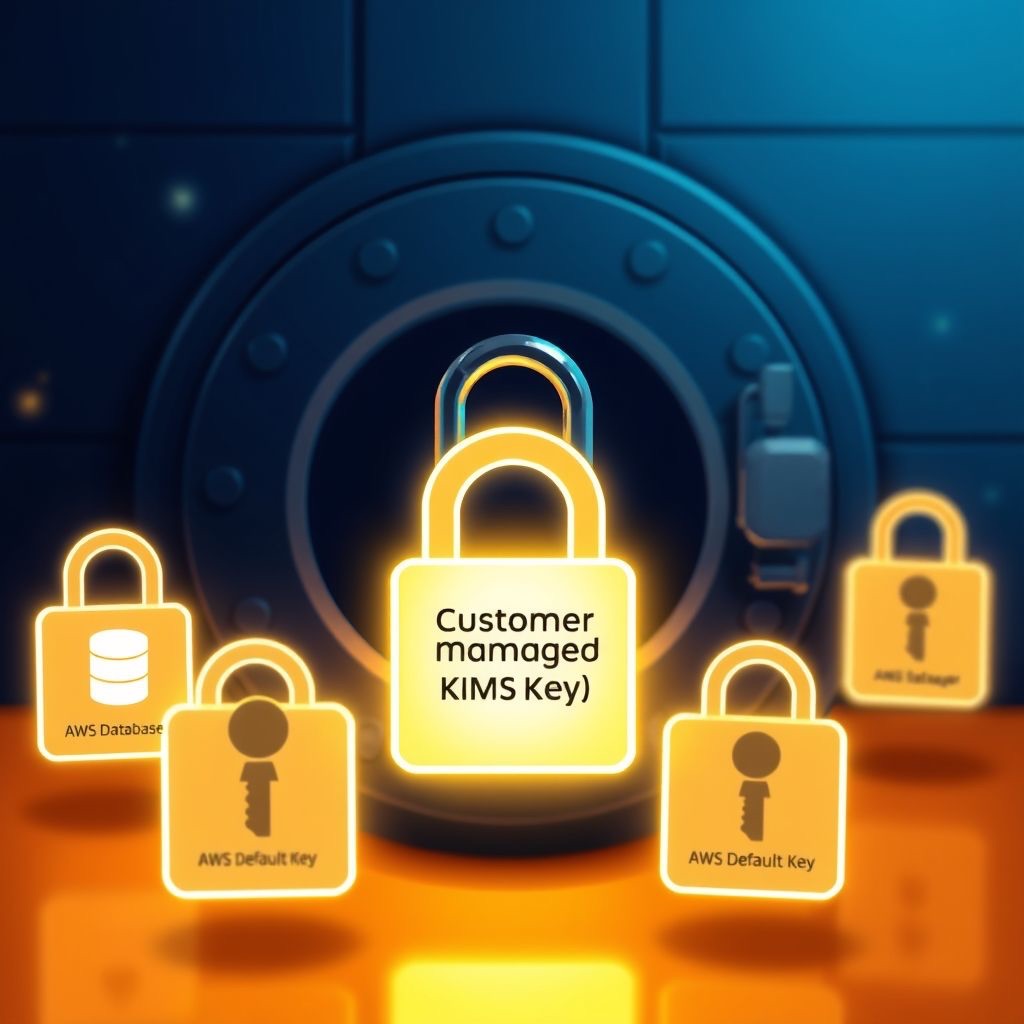 Secure your AWS RDS with proper KMS Key
