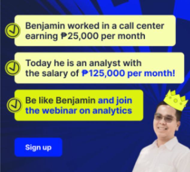 The creative based on the triggers learned by the sales department