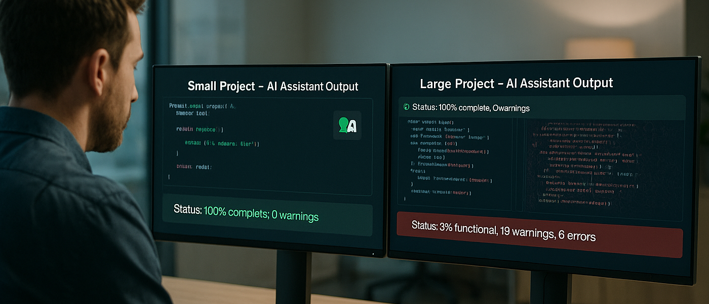 AI Can Write Code Fast. It Still Cannot Build Software.