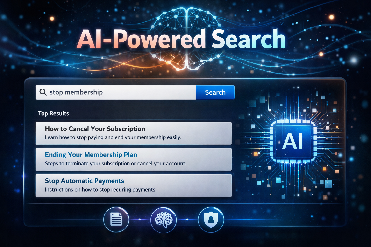 Local AI-Powered Search Engine Using SLM Embeddings