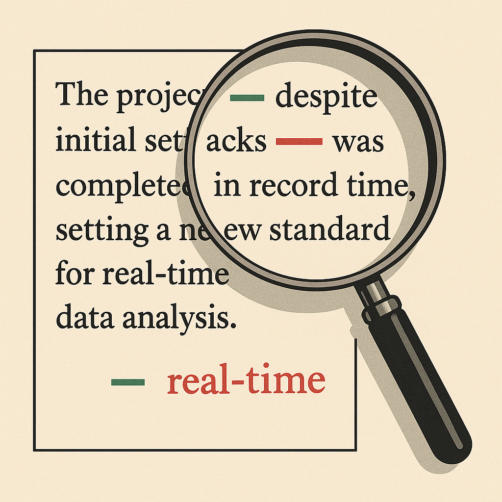 Spotting AI Writers by the Dashes They Leave Behind