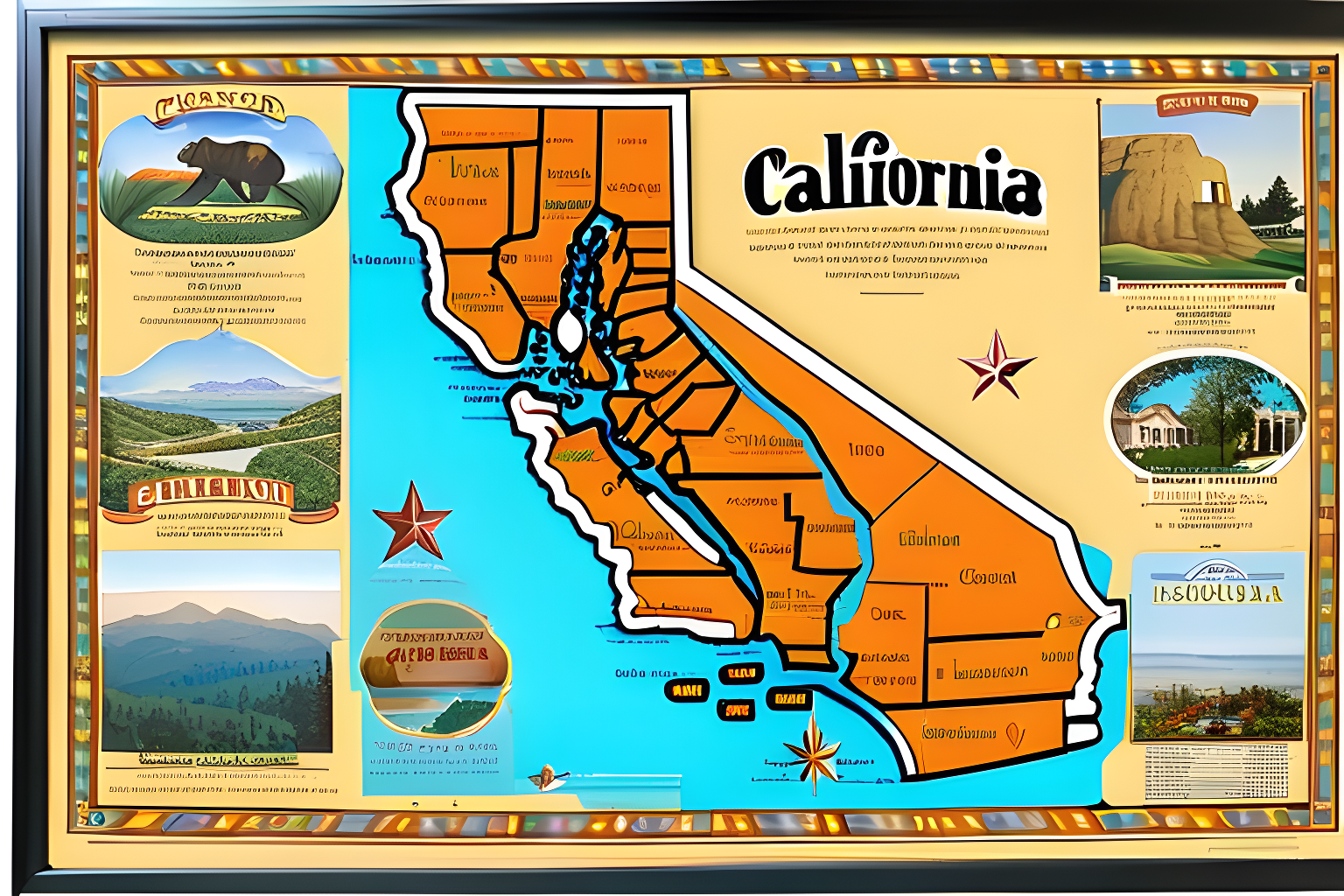 Map of California