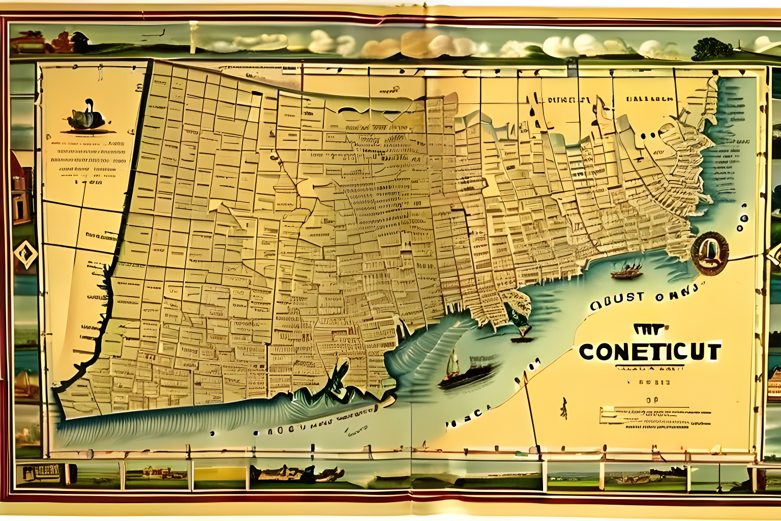 Map of Connecticut