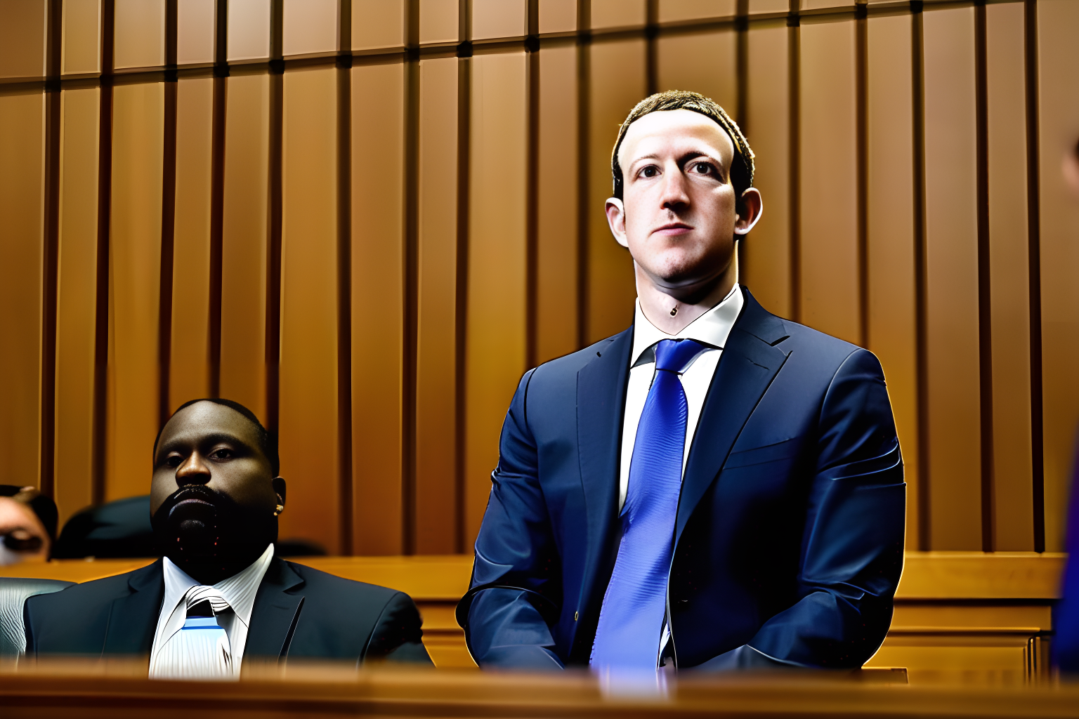 Mark Zuckerberg in court
