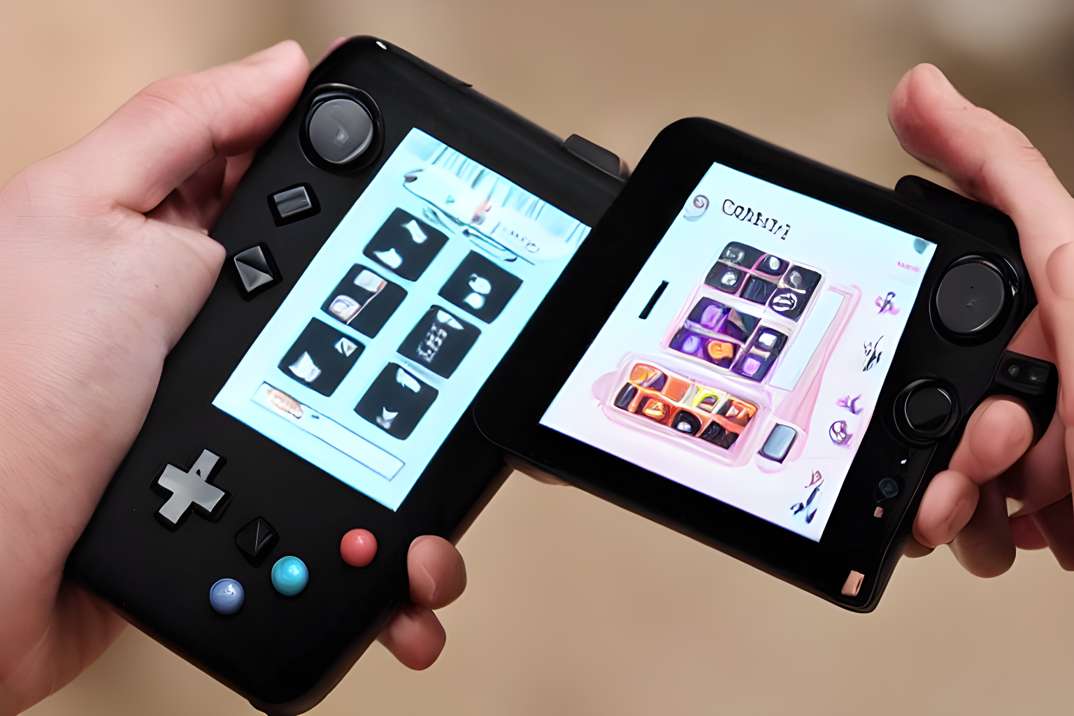 mobile game console