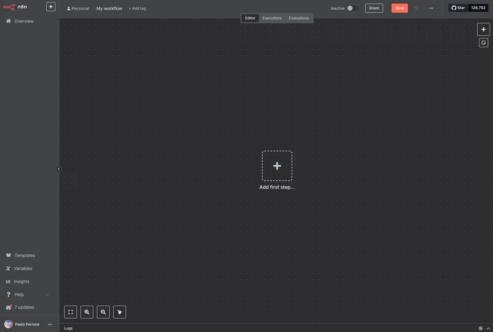 n8n Workflow Canvas Overview