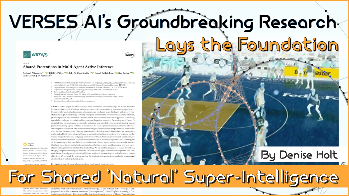 VERSES AI's Revolutionary Framework Lays Down The Path to Natural Shared Super-Intelligence