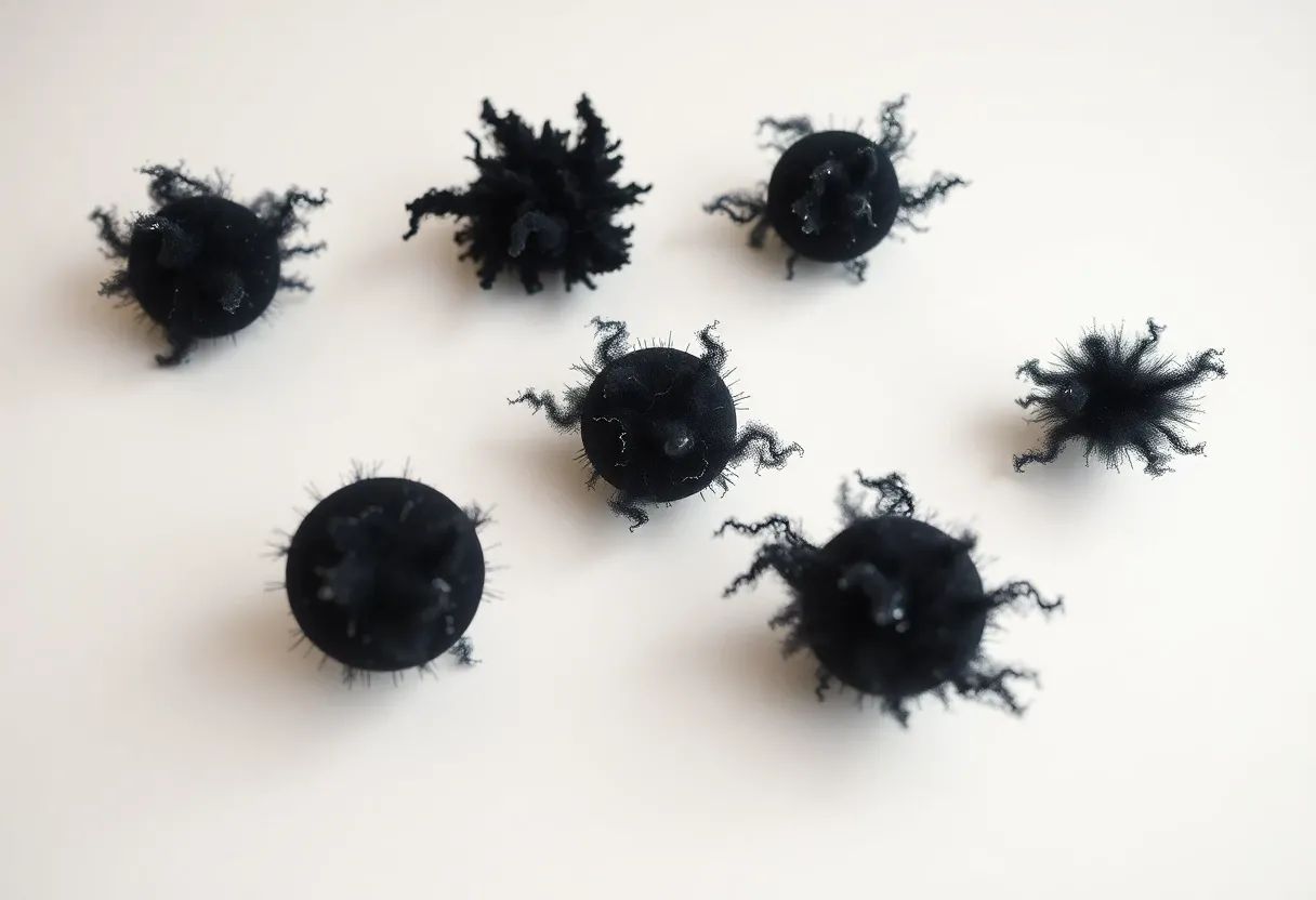 multiple dark matter models on a white table