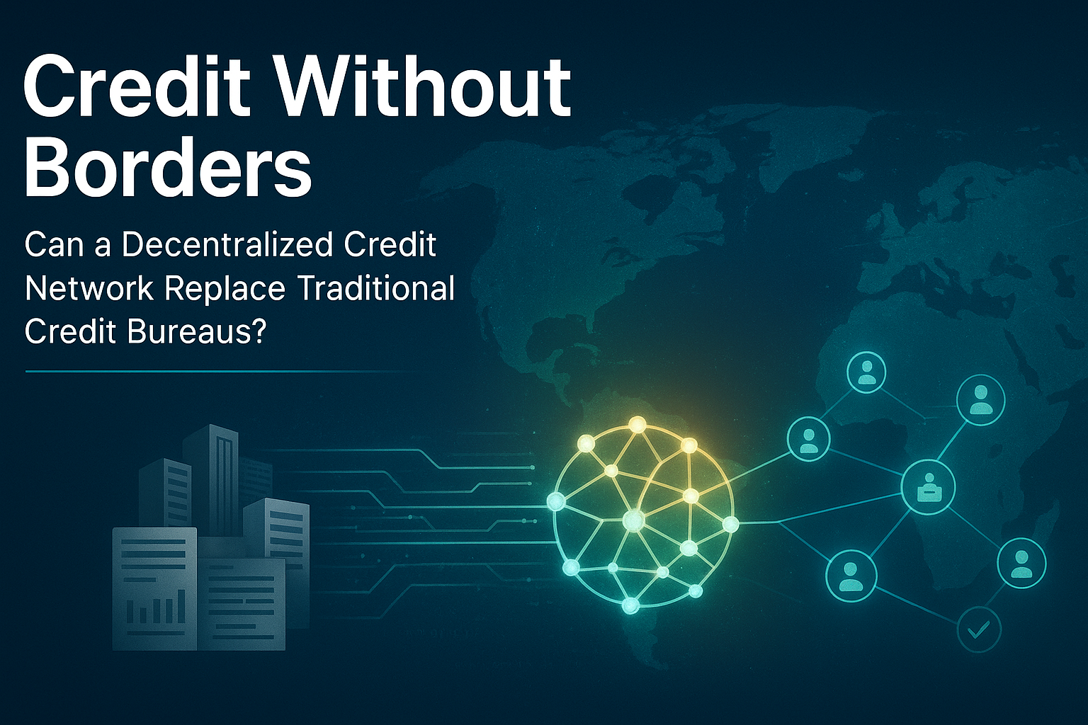 Credit Without Borders: Can a Decentralized Credit Network Replace Traditional Credit Bureaus?