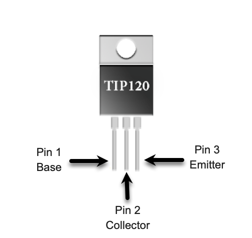 TIP120 Pinouts