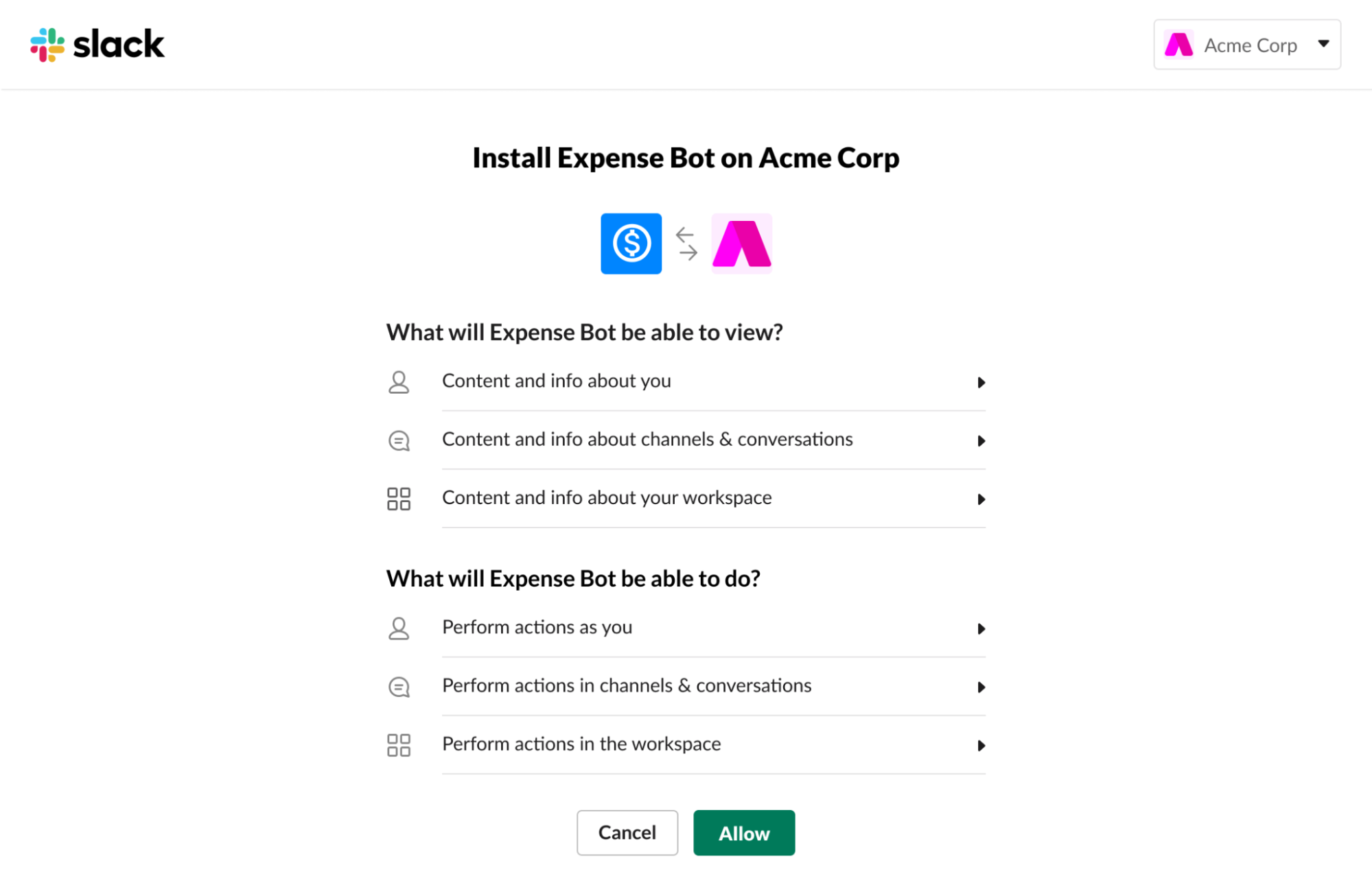  Slack Resources - A granular model for Slack permissions]