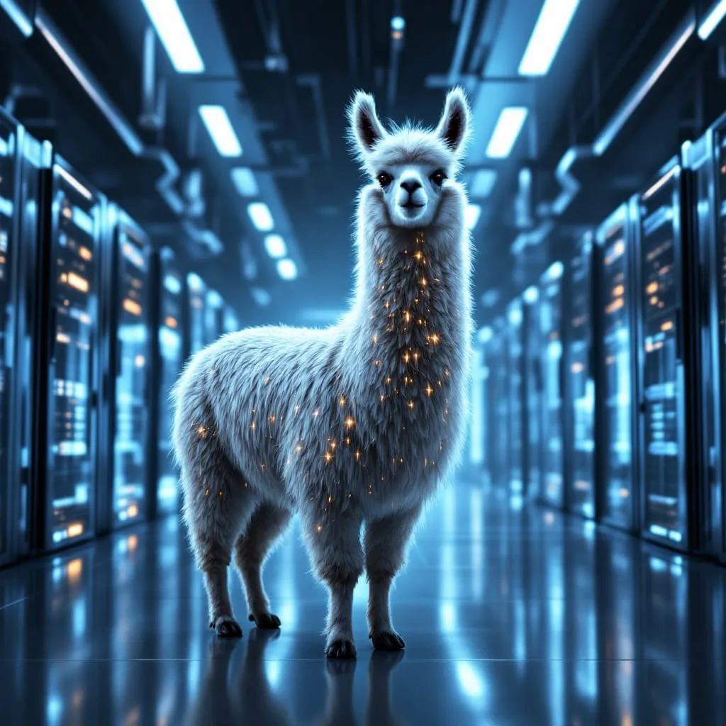 The return of the Llama! (I hope it maintains its hygiene)