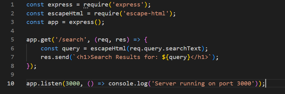 escape-html