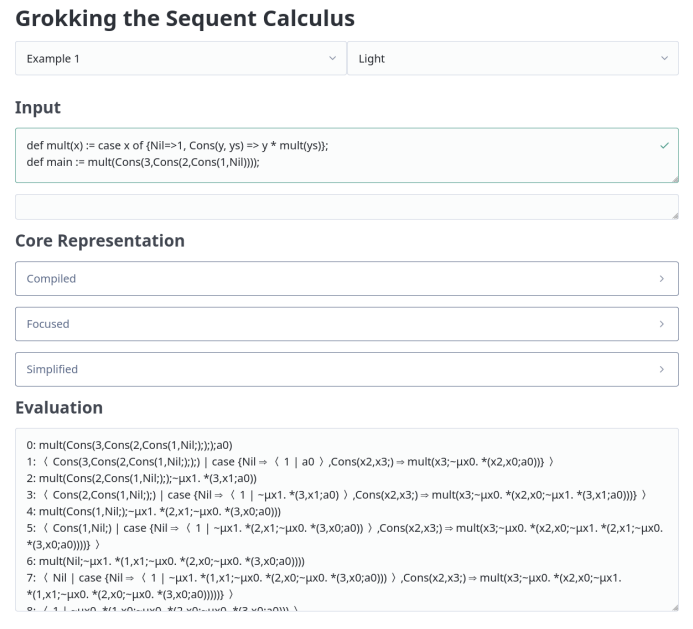 Fig. 1. Screenshot of the online evaluator.