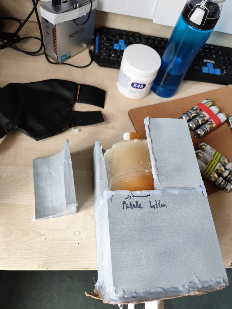 Figure 7. Ballistic gel cast de-moulded.