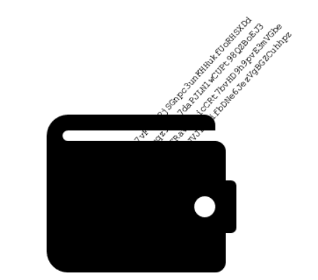 Fig. 25 A Bitcoin wallet (representation)