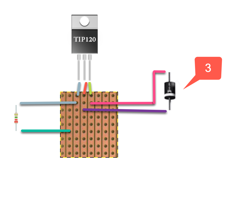 Diode IN5349B Connection