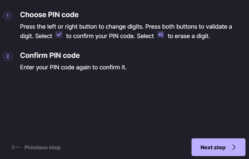 Подтверждение PIN-кода
