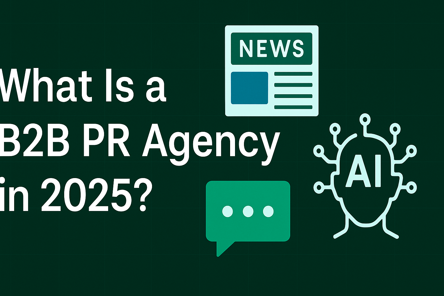 What Is a B2B PR Agency in the Age of AI-First Discovery?
