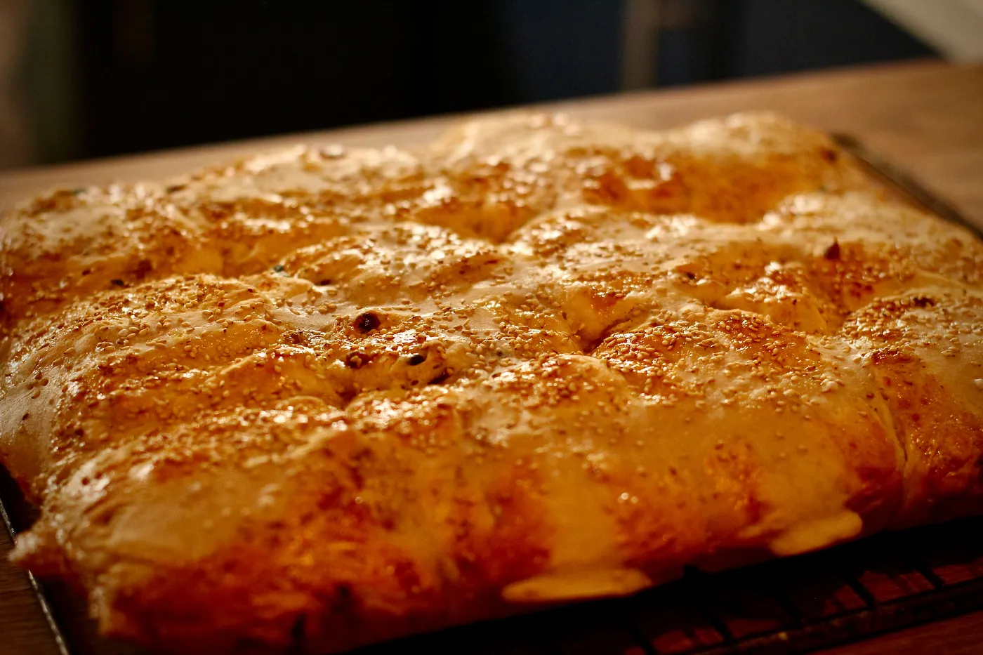 Middle Eastern hot cross buns (photo by author)