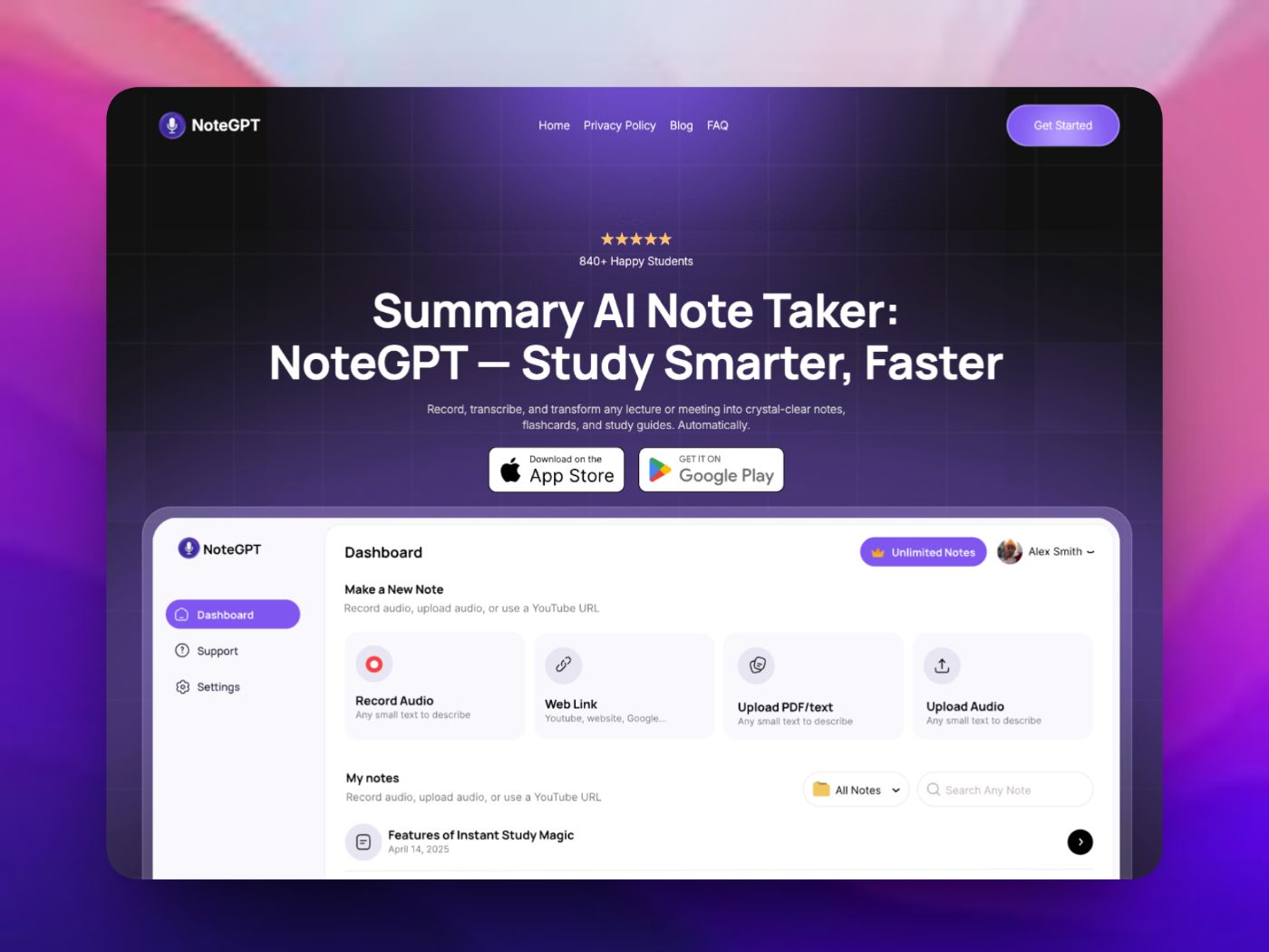 NoteGPT Thumbnail Image