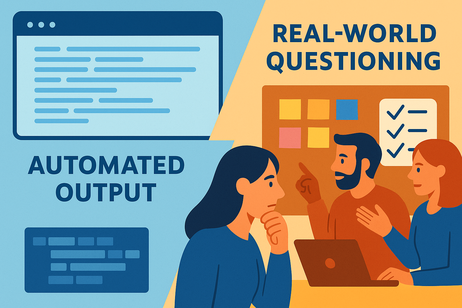 AI Can Draft the Work—But Can It Ask the Right Questions?