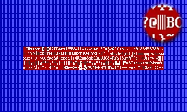 Replaced the Character 'A' with a new symbol