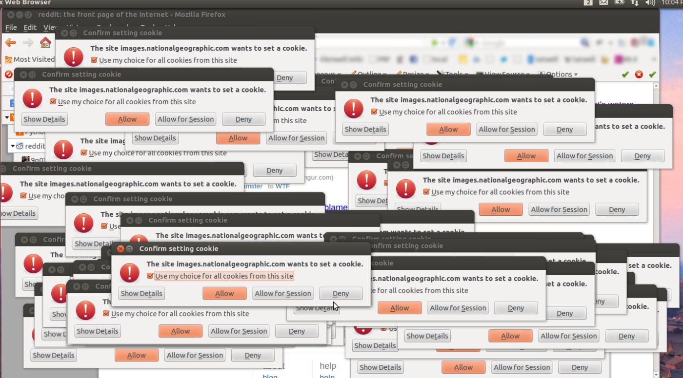 Popups hell not only for the user but also for programmers working with them.