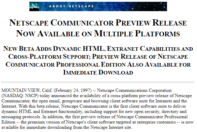 http://web.archive.org/web/19970303111208/http://www17.netscape.com/newsref/pr/newsrelease354.html