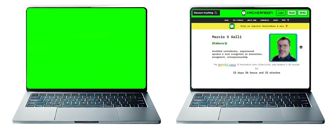  On the left, the green area simulates what would be the transprency (alpha) channel