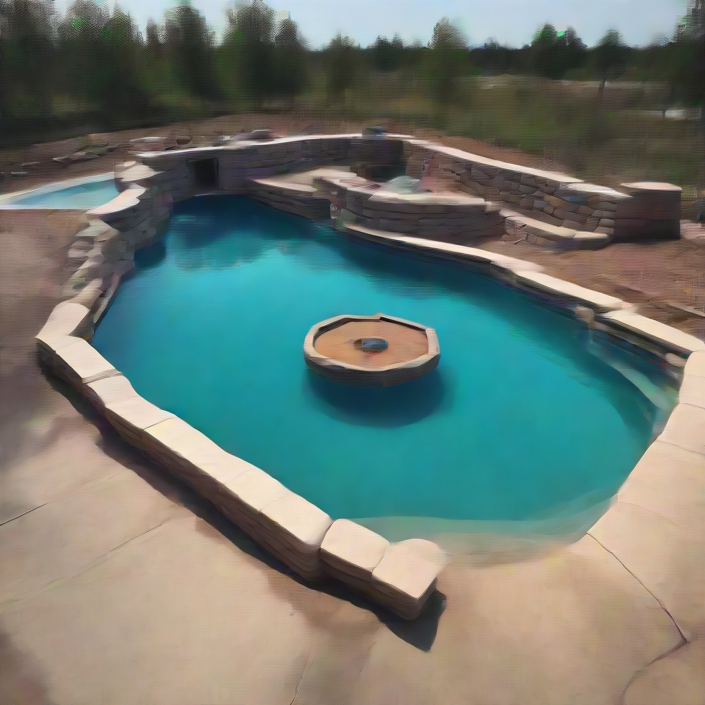 The Day the Pool Pit Burned Down - An AI-Generated Script from Dramatron 