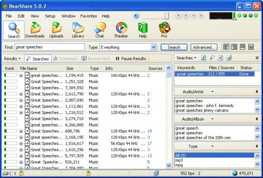 The Gnutella P2P Networks