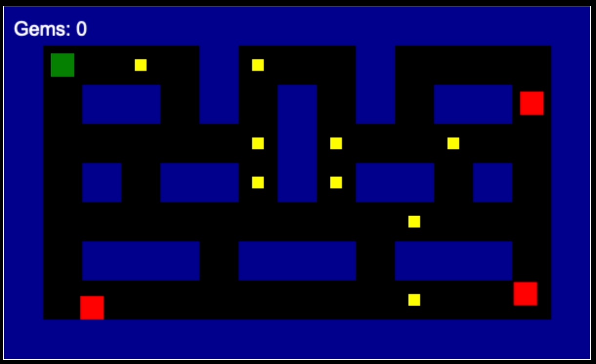 Initial game logic after 12mins of Vibe Coding