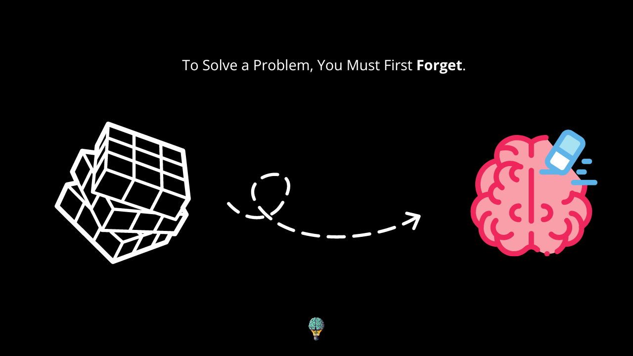 Why You Should Forget Everything You Know About Problem Solving