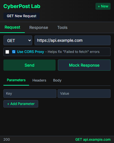 Tired of Overkill HTTP Tools? Try CyberPost Instead