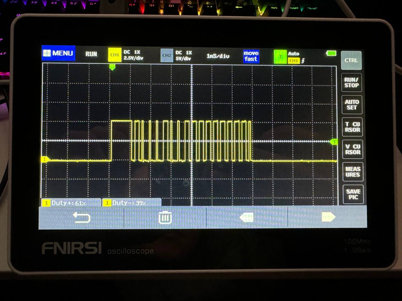 Packet 2. 1000 1001 1111 1111 0