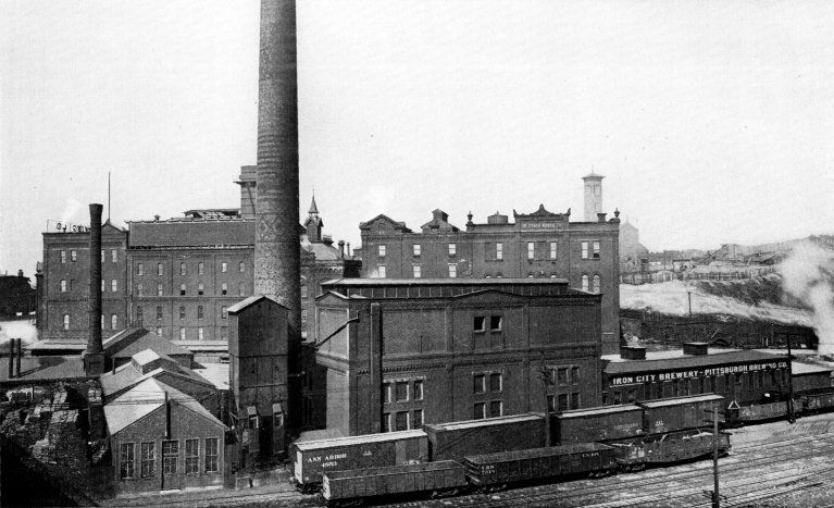 Iron City Brewery of the Pittsburgh Brewing Co., Pittsburgh, Pa, Operating in this Plant 2000 Horse Power of Babcock & Wilcox Boilers