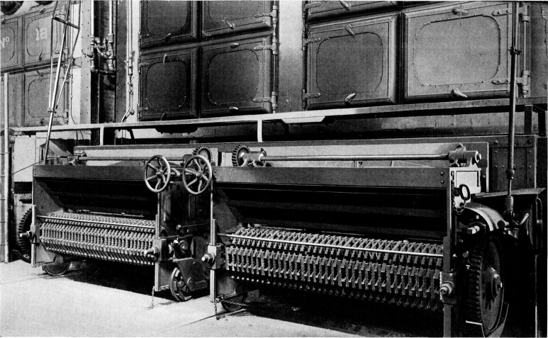 Portion of 4890 Horse-power Installation of Babcock & Wilcox Boilers at the Billings Sugar Co., Billings, Mont. 694 Horse Power of these Boilers are Equipped with Babcock and Wilcox Chain Grate Stokers