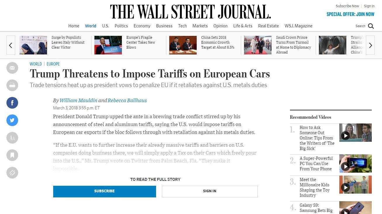 Как Financial Times достигла баланса между бесплатным и платным контентом и как NYT его итерировала