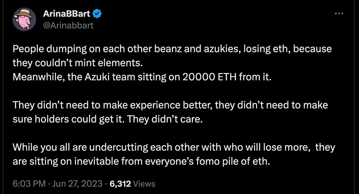 Azuki Elementals: Explicando todo o drama | HackerNoon