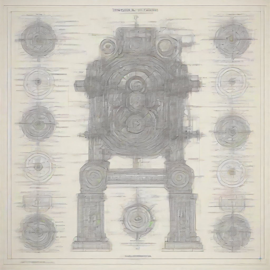 schematics of a machine