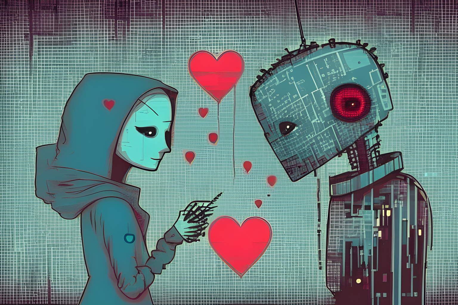 She Was a Hacker, He Was a Botnet: A Phishing Love Story