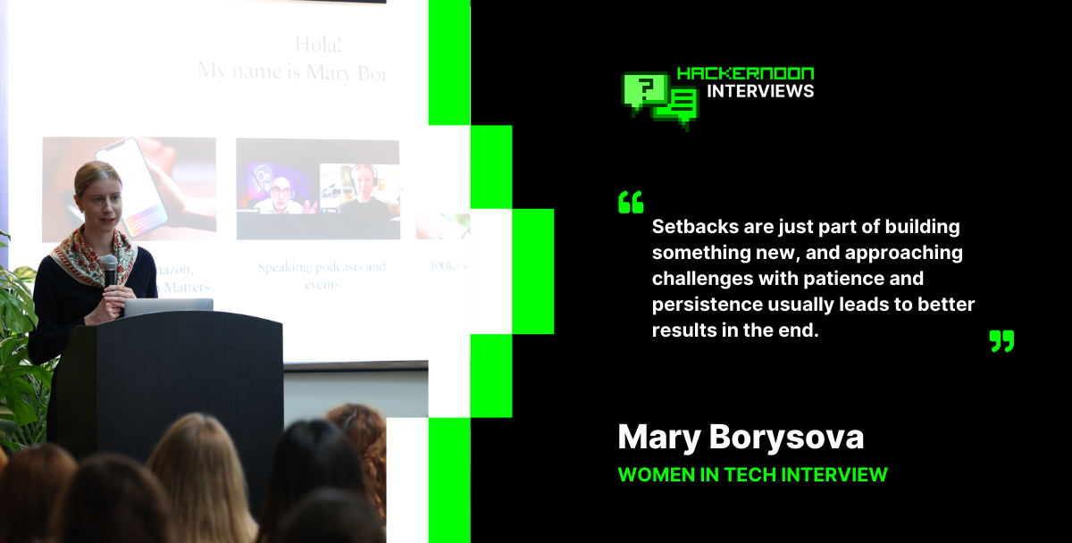 Meet the Women in Tech: Mary Borysova and Designing for Health