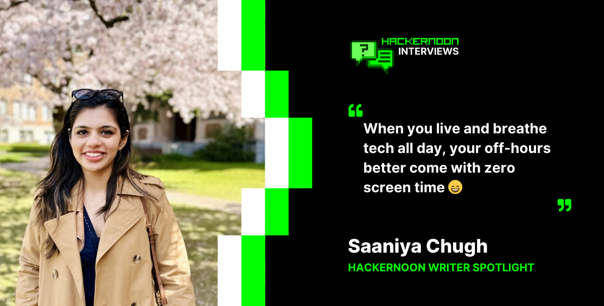 Saaniya Chugh, Senior Technical Consultant: On Writing and Inspirations