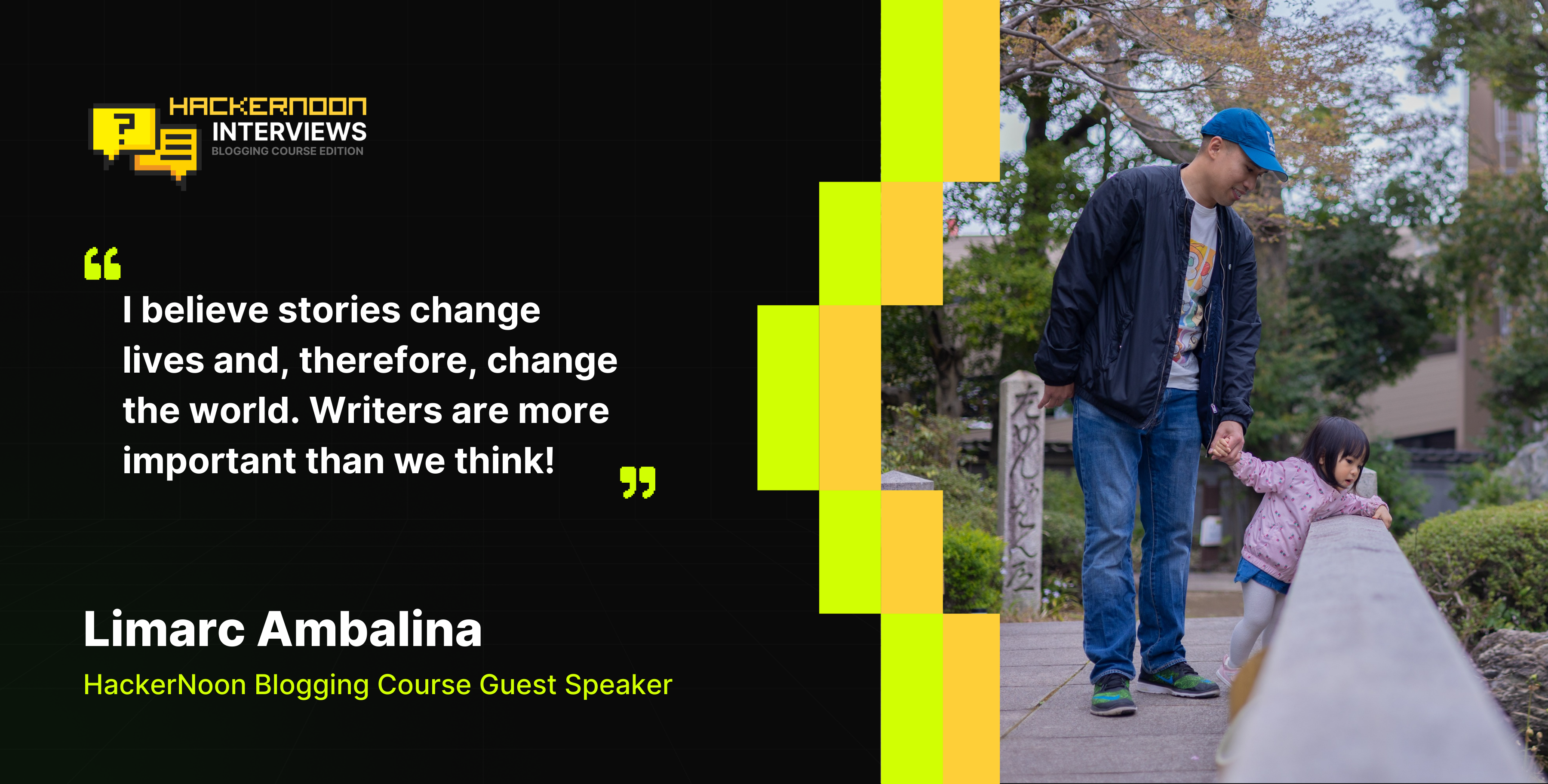 Meet Limarc Ambalina - HackerNoon Blogging Course Guest Speaker